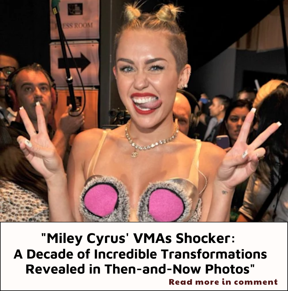 "Miley Cyrus' VMAs Shocker A Decade of Incredible Transformations