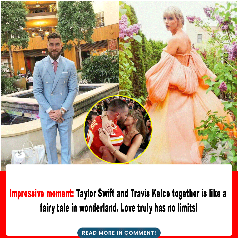 Impressive moment: Taylor Swift and Travis Kelce together is like a ...